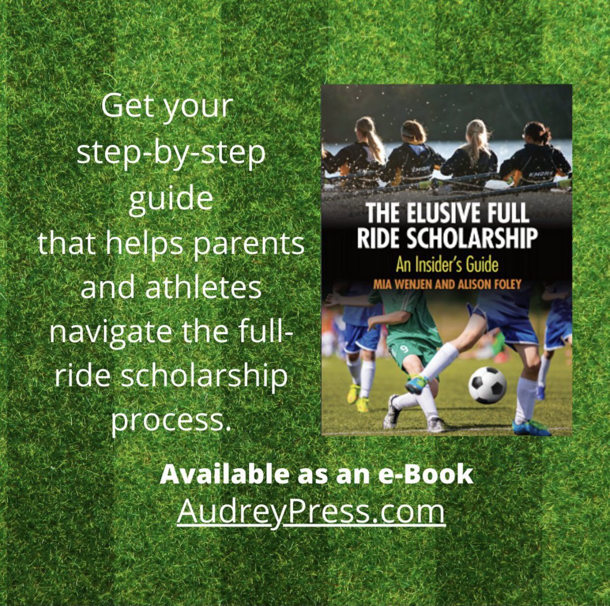 HowToCoachGirls's tweet image. The Elusive Full Ride Scholarship: An Insider's Guide reveals the answers that high-school athletes and coaches are looking for including questions like “how do I get recruited?” Learn more at ow.ly/lBQt30reQng #athleticscholarships #collegerecruiting #highschoolathletes