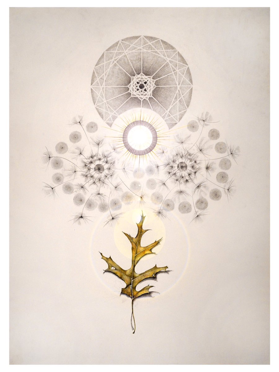 rebeccaclarkart's tweet photo. All Will Be One (2011). #death #transformation #rebirth #crucifixion #resurrection #reincarnation #cosmictree Title inspired by the #incrediblestringband’s song, “Job’s Tears” https://t.co/W0ZbjLhvRv