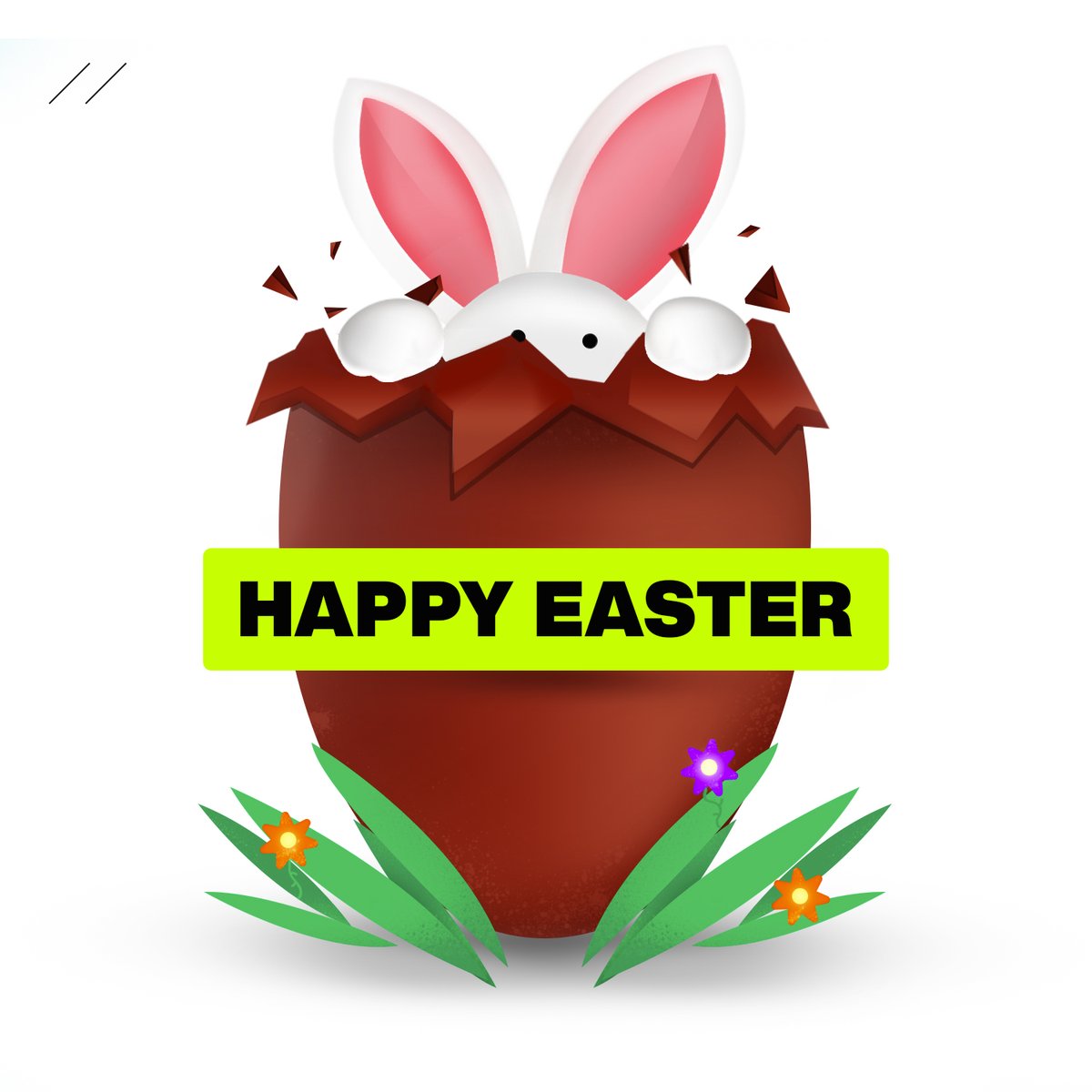 ThrivyCreative's tweet photo. Happy Easter! 🐣💙

Did you get some chocolate? https://t.co/J5xFedZ6Rc