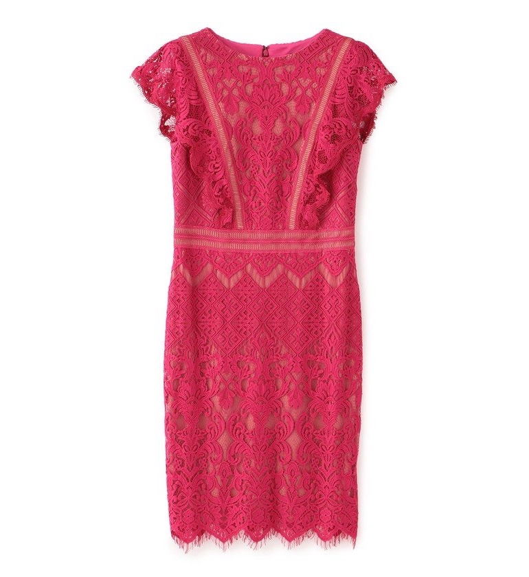 Fashion Express على تويتر 吉岡里帆 さん衣装 ドラマ レンアイ漫画家 4 8スタートのドラマ レンアイ漫画家 吉岡里帆さん着用アイテムを先取り ポスタービジュアルで着用の赤いドレス フリル レースがフェミニンで素敵 詳細はこちら T