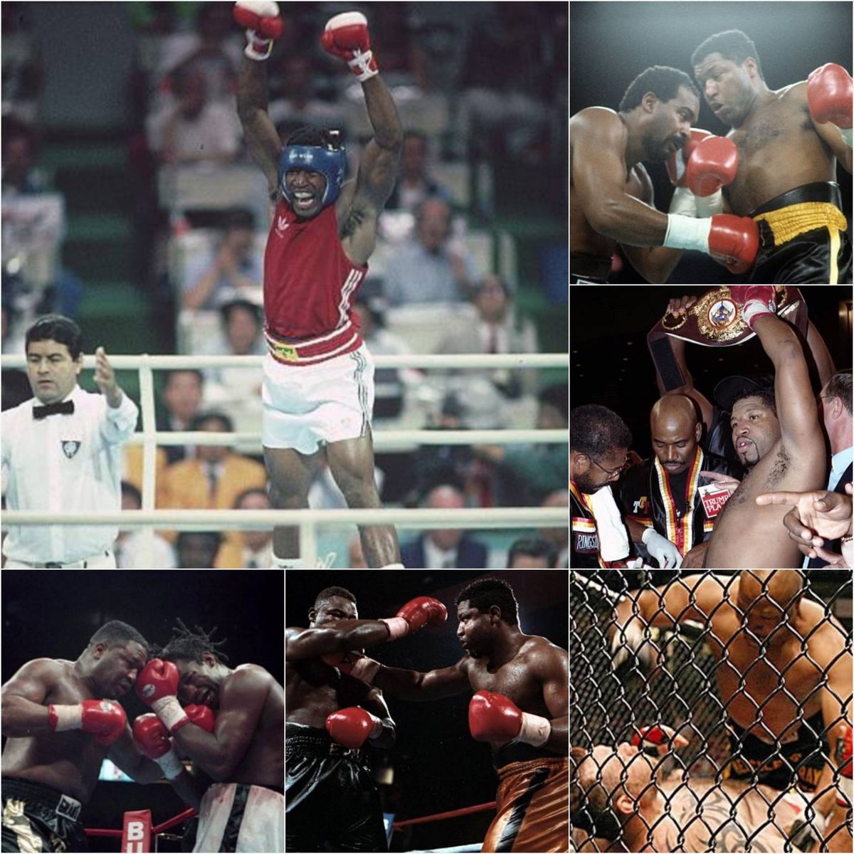 ThrillVictory's tweet photo. Born otd in 1961 = Ray Mercer. "Merciless" Ray Mercer won an Olympic Gold Medal in 1988, was a top Heavyweight in the 1990's, having memorable bouts w/ Bert Cooper, Tommy Morrison, Lennox Lewis & more. Knocked out former UFC champ Tim Sylvia in MMA fight. #RayMercer #boxing #otd https://t.co/gGkn0lSxYf