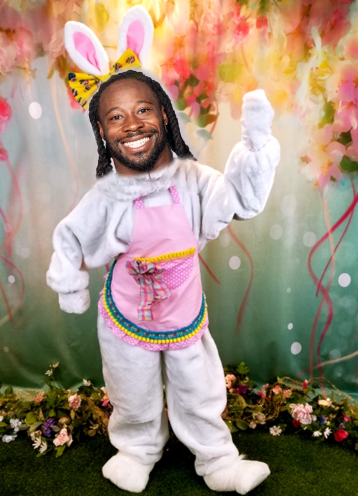 Titanssz's tweet photo. Happy Easter to you and your family from the Easter Rabbit! @JjenkzLockdown https://t.co/suJxxoFKZa