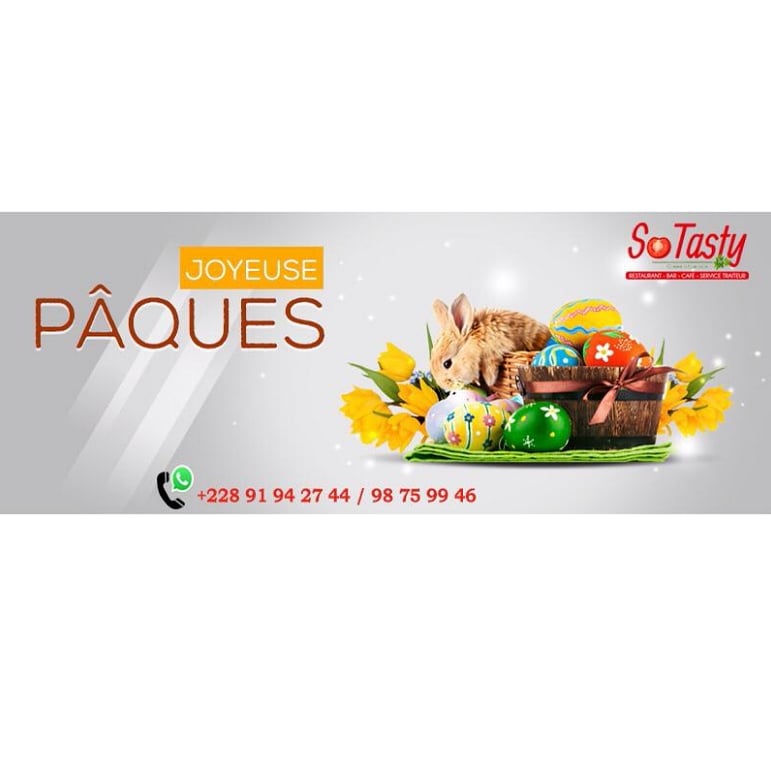 Bonne fête de Pâques à tous 
#SoTasty