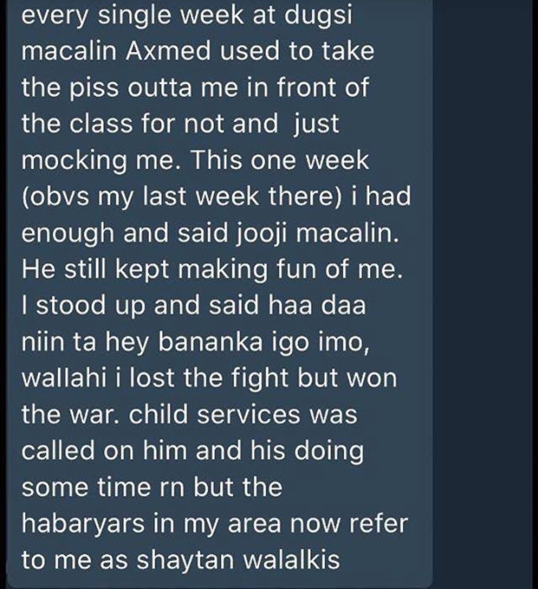 Out of Context Somali tweet media