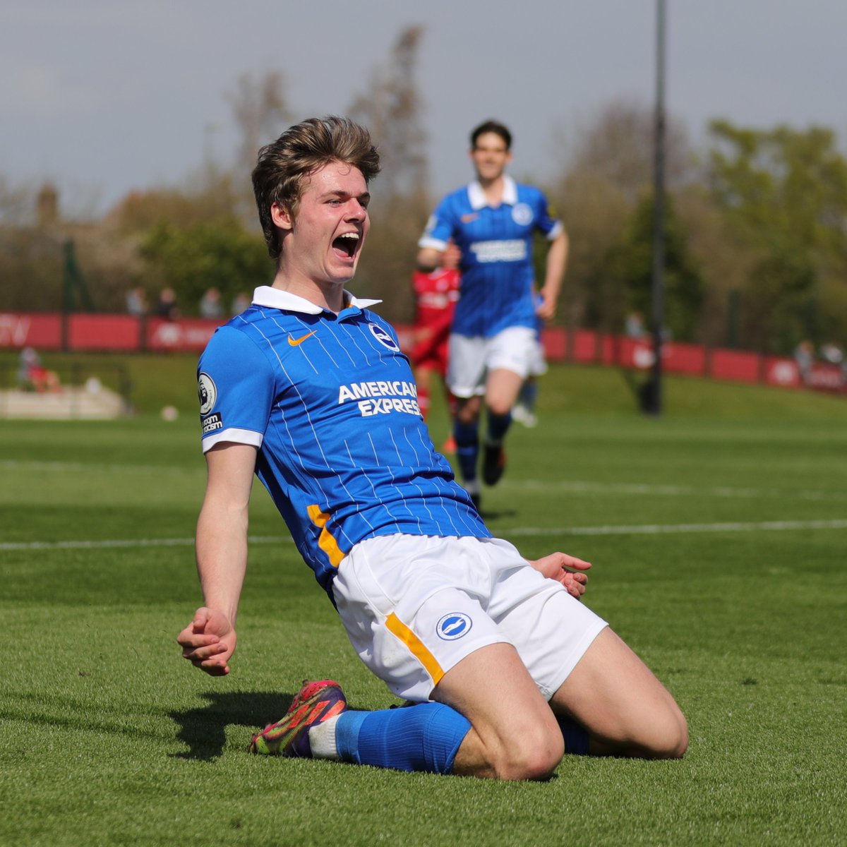 Ferguson celebrates