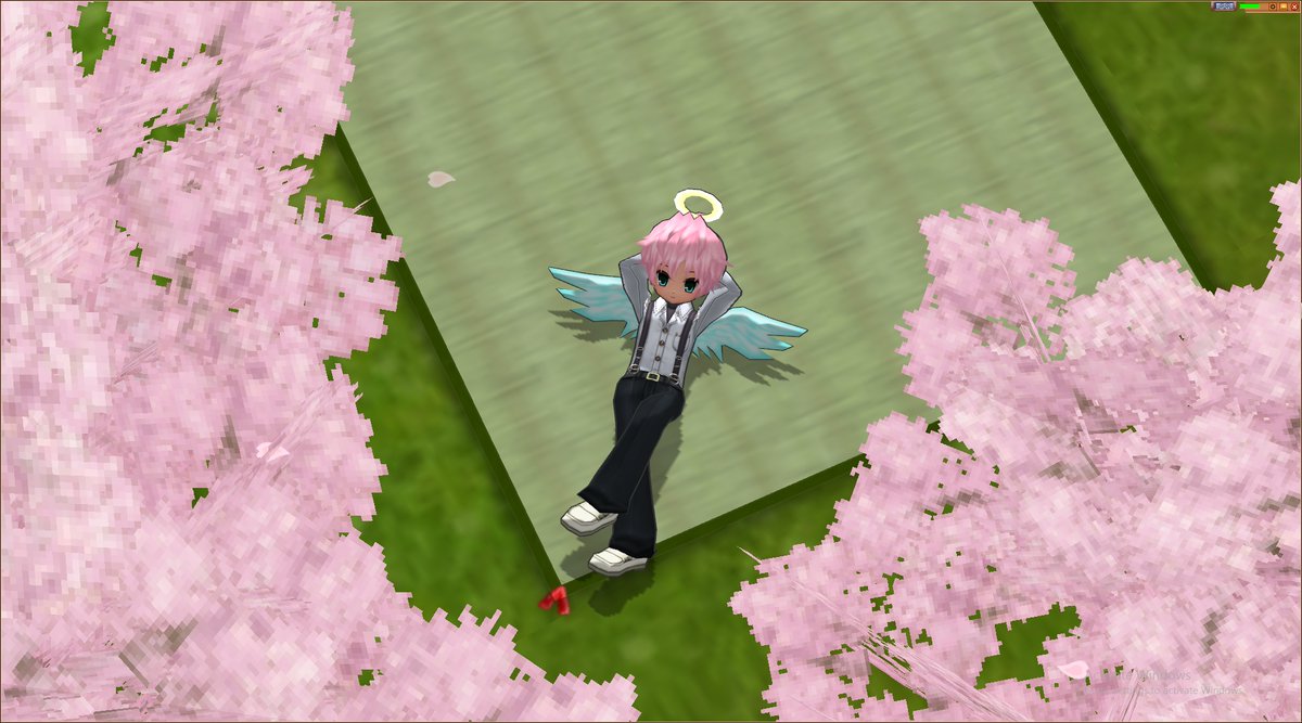 Alre on Suspenders but in 3 parallel universe and it's Cherry Blossom Season!🌸 #ACNH #Picrew #ECONW