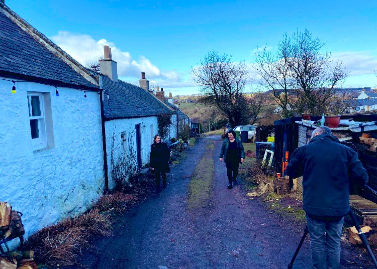 annemcalp's tweet image. We’ve been busy filming for the new series of Landward. Back on your screens Thursday 15th April at 8:30pm @BBCScotland or Friday 16th April on BBC1 Scotland. See you then 👍🏼 #BBCLandward
