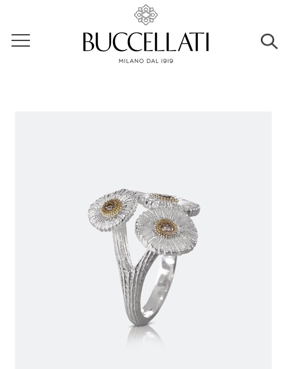 年末のプロモーション特価 Buccellati デイジーリング ダイヤ リング Vmz Bg 年末のプロモーション特価 Buccellati デイジーリング ダイヤ リング Vmz Bg