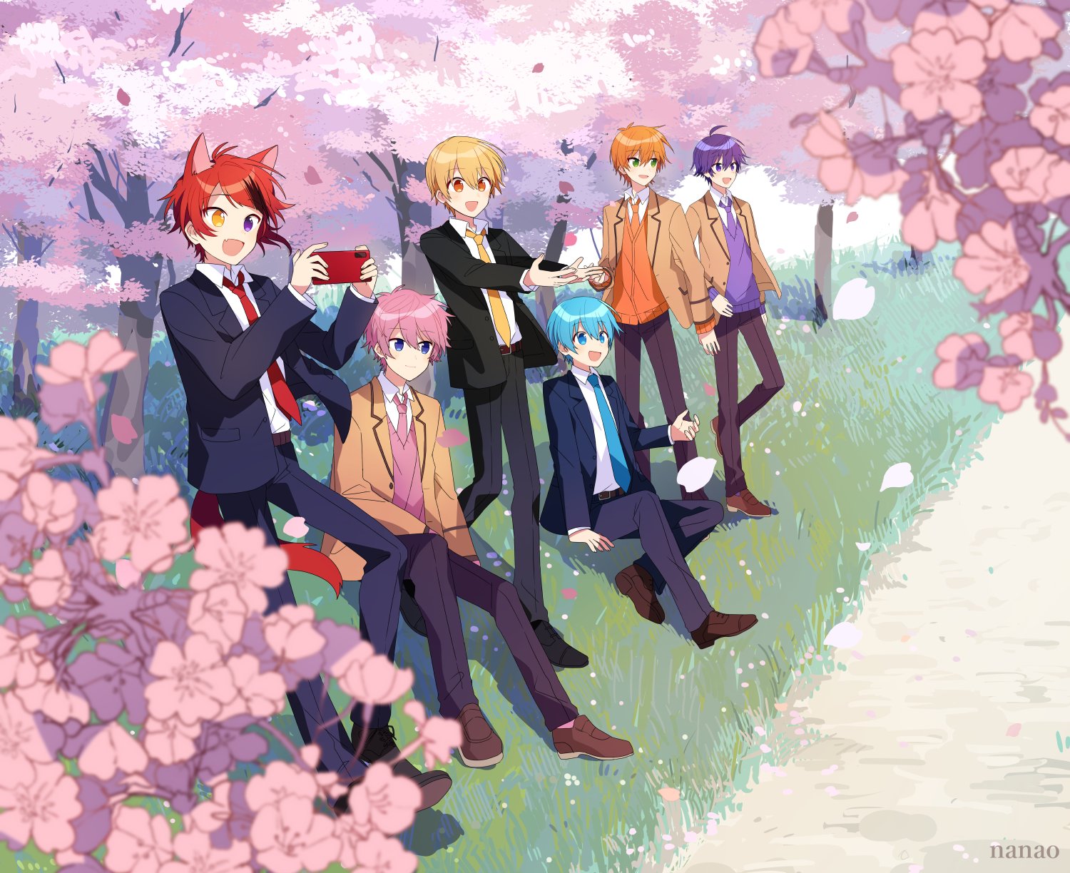 Nanao 出会いと別れ 入学と卒業 キミのとなりで ナミダメ すとぷり Mv T Co 91itydekz4 ナミダメ のmvイラストを描かせていただきました 昨年投稿されました マブシガリヤ とご一緒にぜひ どうぞよろしくお願いいたします