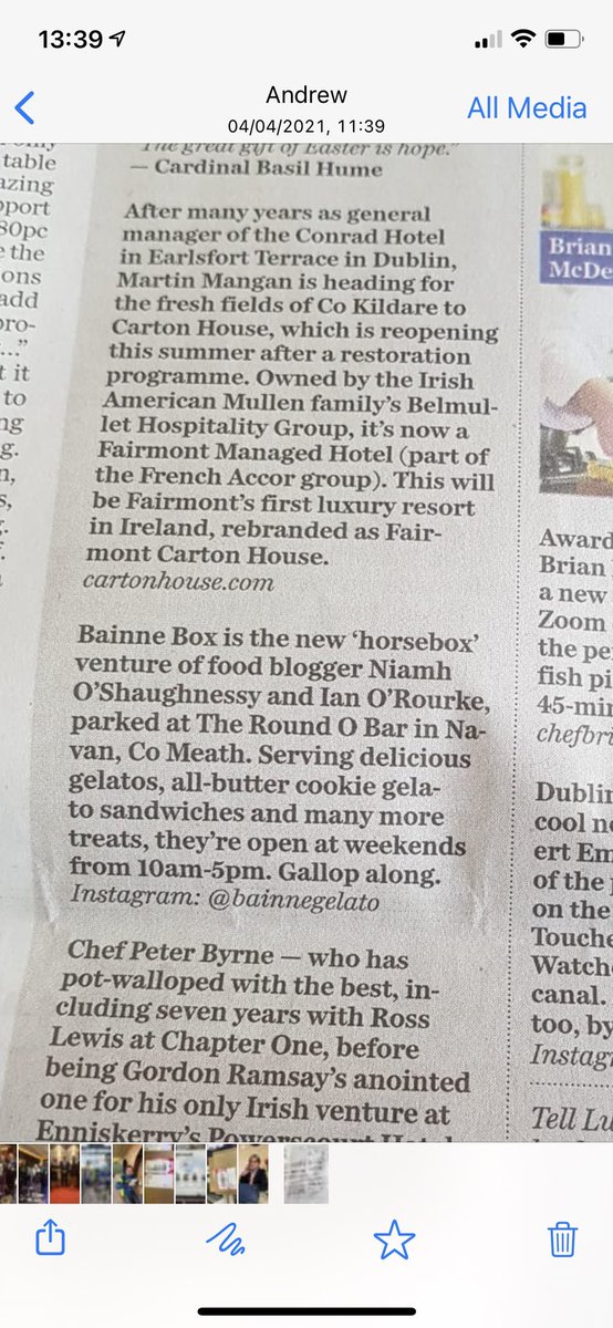 Thank you <a href="/LucindasIreland/">LUCINDA O’SULLIVAN</a> for the mention👌