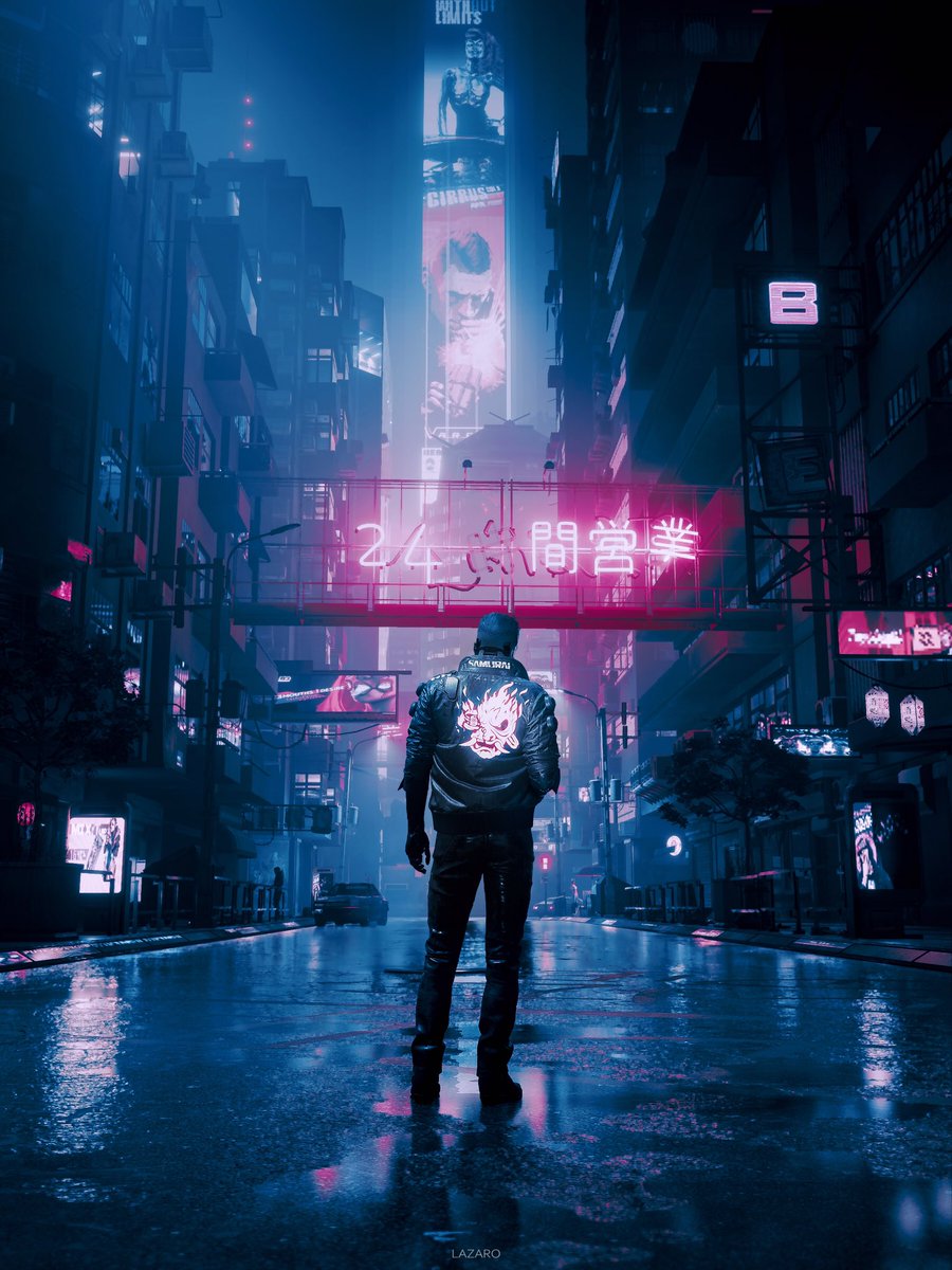 lazaro45ive's tweet photo. #Cyberpunk2077 

#Reshade #ShotWithOtis #VirtualPhotography #PhotoMode #CyberSunday https://t.co/nBKG2v6r3M
