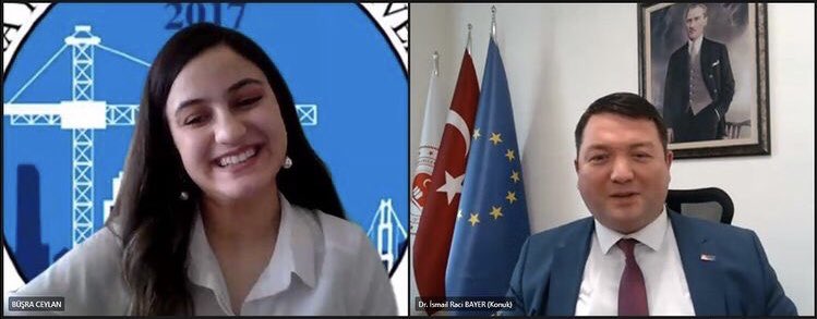 Değerli hocamız. Sayın İsmail Raci BAYER Bey ile olan oturumumuz başlamıştır. @bayeraci