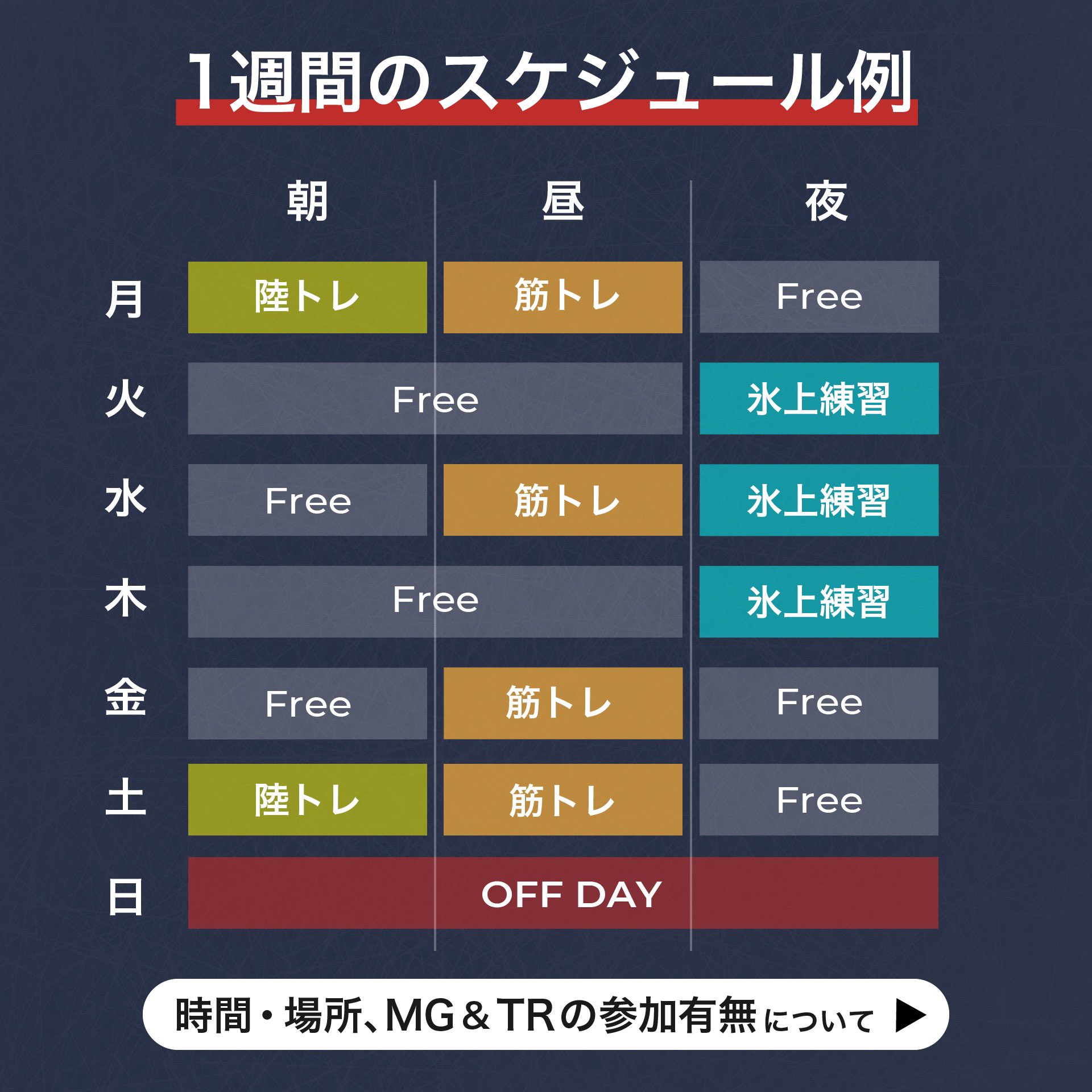 慶應義塾體育會スケート部ホッケー部門 部活紹介企画 本日はアイスホッケー部の活動についてご紹介させていただきます 部員の1週間のスケジュールや日々の活動内容をわかりやすくまとめてみました 是非チェックしてみてください 慶應義塾體育會スケート部ホッケー部門 部活紹介企画 本日はアイスホッケー部の活動についてご紹介させていただきます 部員の1週間のスケジュールや日々の活動内容をわかりやすくまとめてみました 是非チェックしてみてください
