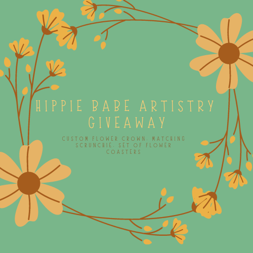 🌿 hippie babe giveaway🌿 ☀️ follow me! ☀️ RT and like this post ☀️ Tag three friends ☀️ Winner will be randomly selected on 4/11 at 3 pm