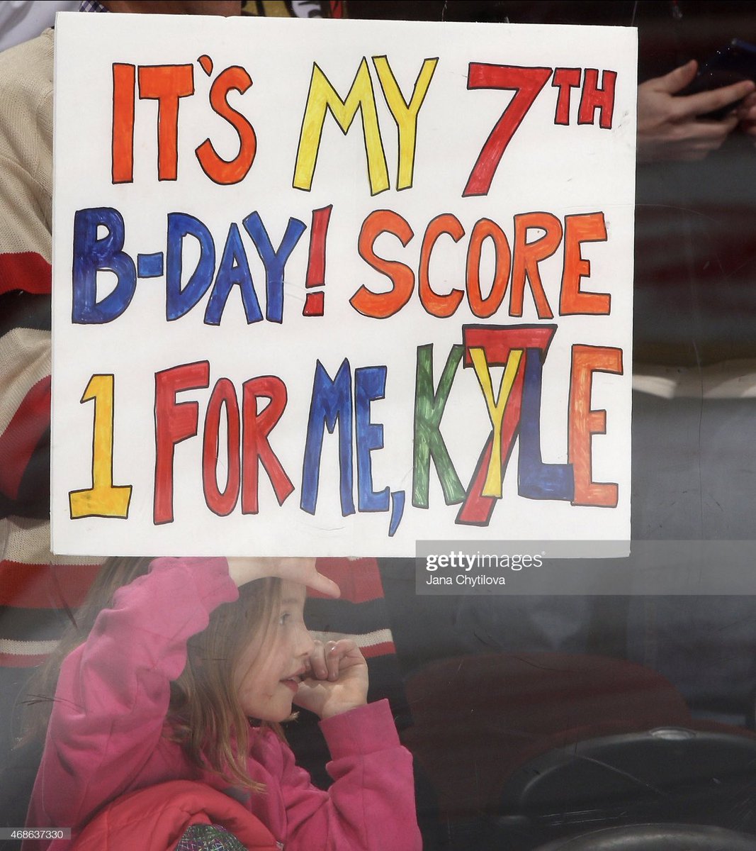 6 Years Ago today: Kyle Turris gave this young #Sens fan a 7th bday to remember - Turris did score one for her, the OT winner - giving Ottawa a 4-3 win over Washington on April 4th, 2015. #GoSensGo