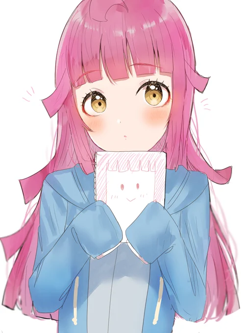 ロングヘアーな天王寺璃奈ちゃん
#虹ヶ咲 