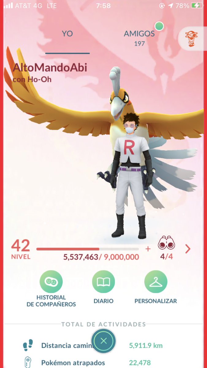 EL_ABI_29's tweet image. Vamo’ rumbo al #Nivel50 
#PokemonGO #PokemonGOfriend

CÓDIGO DE ENTRENADOR: 485996849659