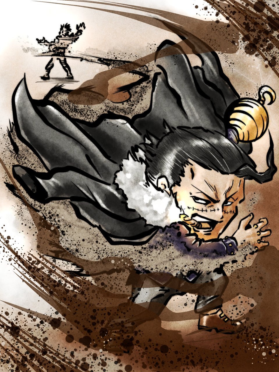 鷲崎りょう 絵で食いたい勢 サー クロコダイル 三日月型砂丘 バル ハラ サクラ海賊団 ワンピース Onepiece クロコダイル バロックワークス 砂漠の王 T Co Dw5dbk15js Twitter