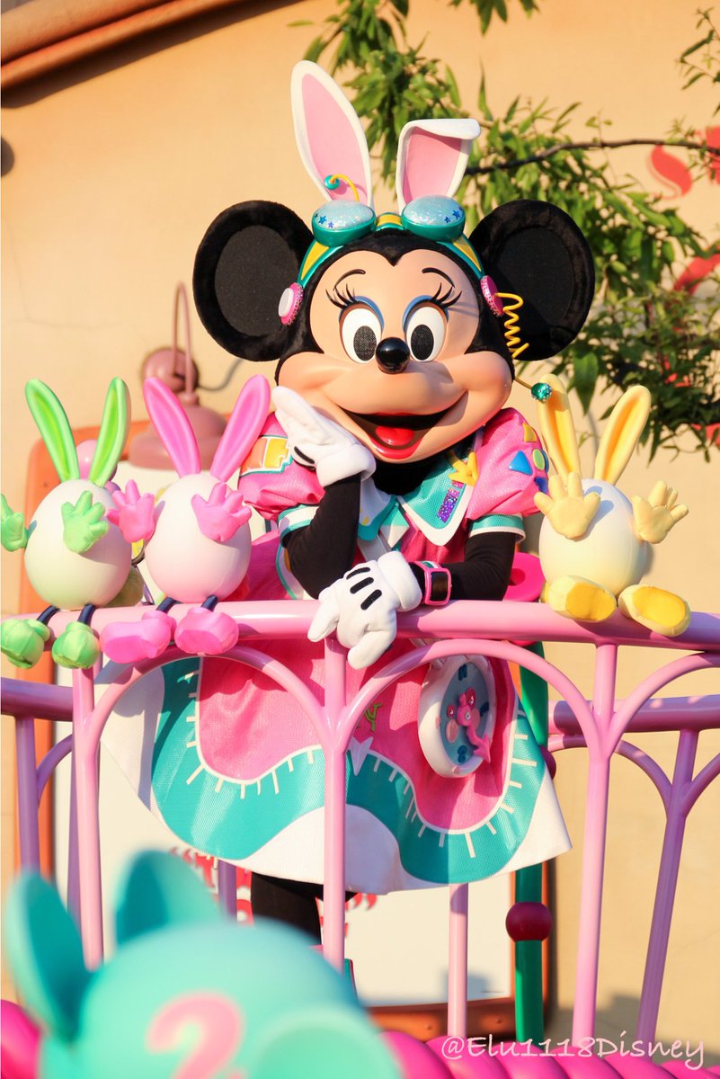 Elu Halloween ハッピーイースター イースター Easter Happyeaster ディズニーイースター ミニーマウス Minniemouse ミニー Minnie Tdr
