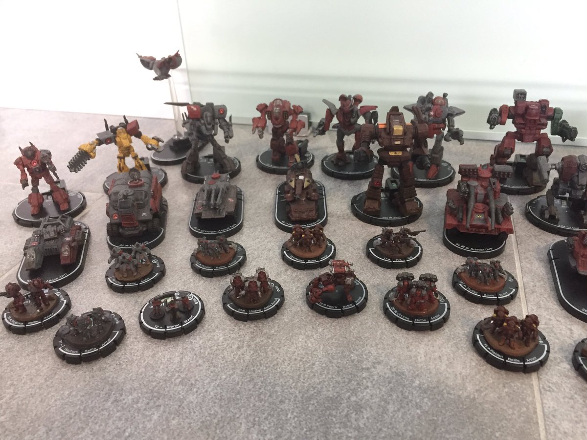 MotuMarkus's tweet photo. Mechwarrior Dark Age / Mechwarrior Age of Destruction - House Kurita ππ―π΅
#mechwarrior #battletech #tabletopgames #tabletop #mwda #mechwarriordarkage #aod #miniatures #kurita #housekurita #dragon https://t.co/69Qb7p6xIK