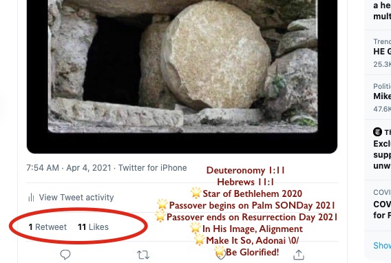 OpenOurEyesYHVH's tweet photo. @BarnettforAZ Faith is ✞
Fear is -
TRUTH + GRACE/Favor/POWER came w/ #KingJesUS
#UnitedSoulsInAdonai = #SONSandDAUGHTERS
No longer mere men/women
Trust is Exercise
He IS Faithful
Eat HIS Bread
Drink HIS Cup
Be Fed
Be Victorious
#BeLOVED #BeLed #PeaceBeWithYou
#Eph6 #Romans1219 #StayOnScript https://t.co/uobuq09gvc
