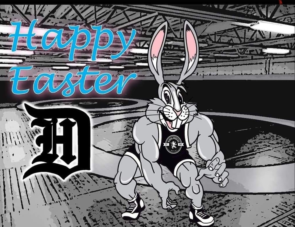 Highlanders1957's tweet photo. Wishing our Highlander Family a very Happy Easter.
#dhwrestling #est1957 #wearedundee #wrestlingfamily https://t.co/NZuV9Bc3g8