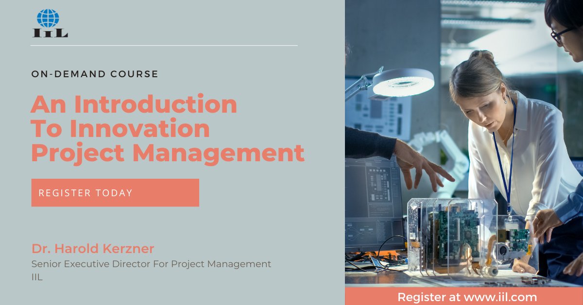 IILGlobal's tweet image. Learn the different types of innovation projects and the roadblocks projects managers will face while managing these projects in this on-demand course. 

Get Started Now.  👉 bit.ly/3lWHTuy

#projectmanagement #innovationprojectmanagement #onlinecourse #projects