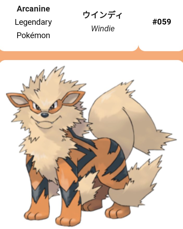 And what about that Pokémon in the bottom right? Why was Arcanine included amongst the Legendary Pokémon?Well, if we take a look at Arcanine's Pokédex entries from the anime and the games, we'll see that there are tons of references to Arcanine being "legendary."  #anipoke