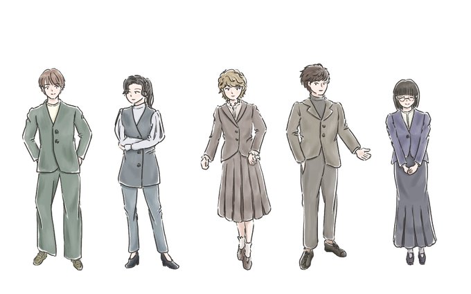 ファッションイラストのtwitterイラスト検索結果