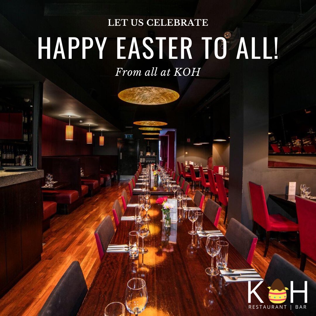 Happy Easter to all from KOH 🐣

#KOH #DublinFoodie #Restaurant #easter