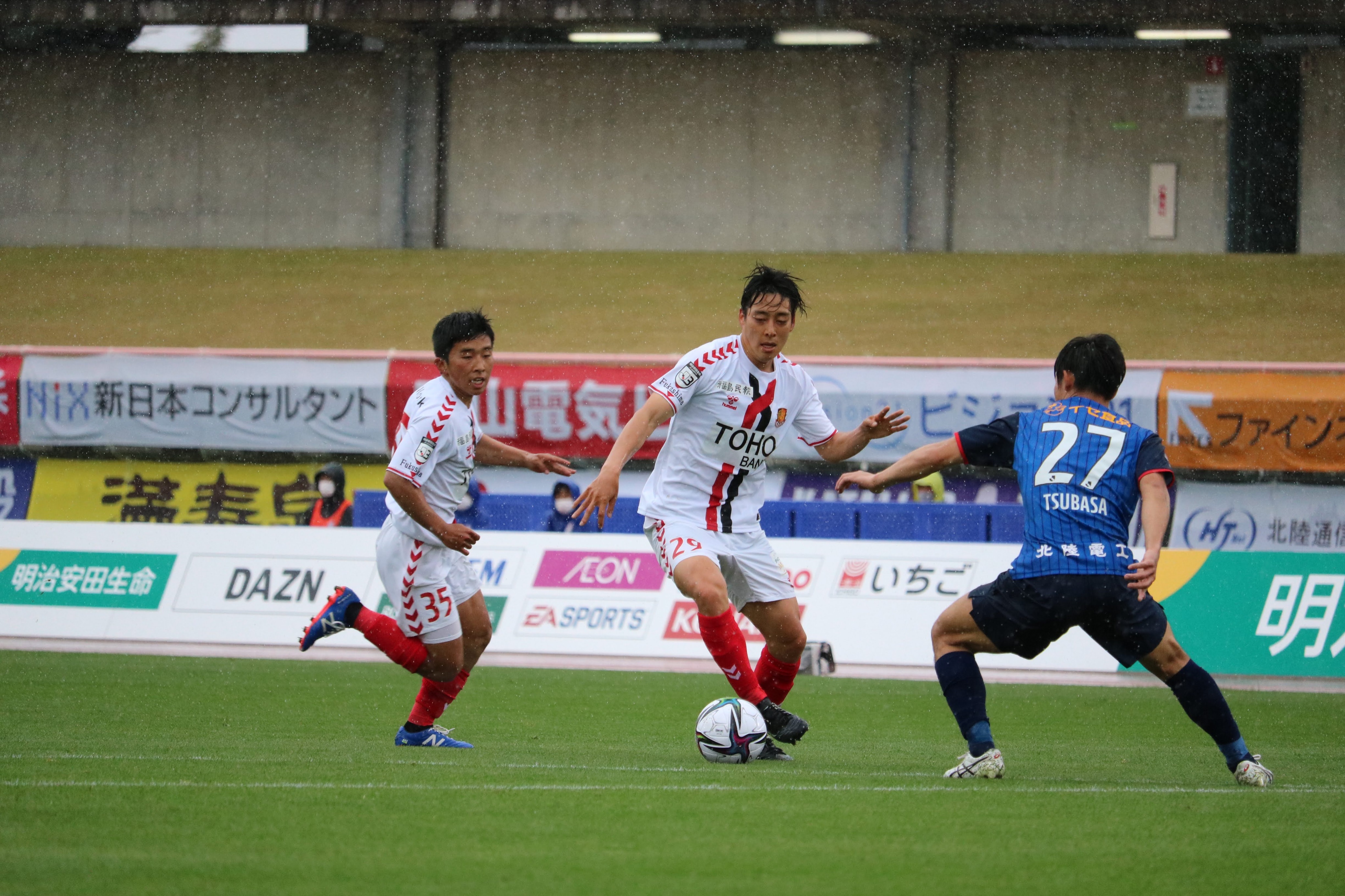 福島ユナイテッドfc 富山vs福島 遅い時間ですが本日の試合の模様 を 福島ユナイテッド カターレ富山 T Co Tjlolngytg Twitter