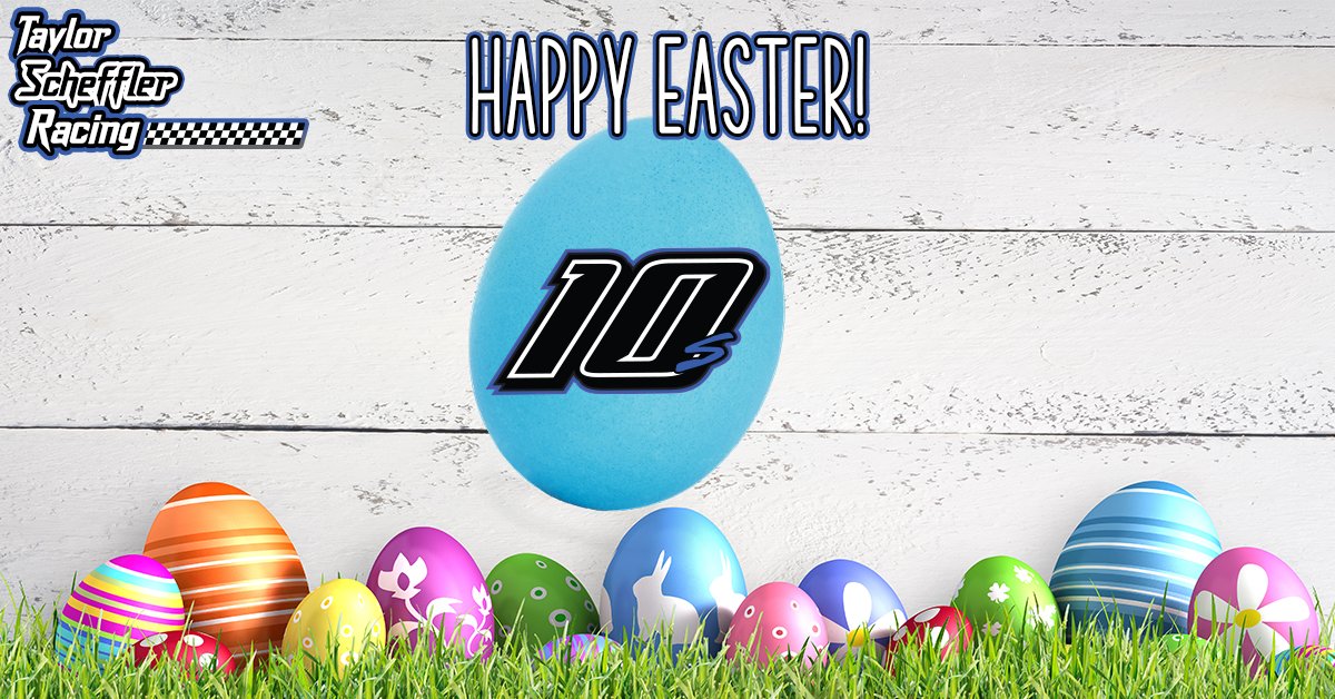 TScheffler10s's tweet photo. Happy Easter from Taylor Scheffler Racing! We hope everyone has a great day with family and friends! https://t.co/Hqy1HXdAsX