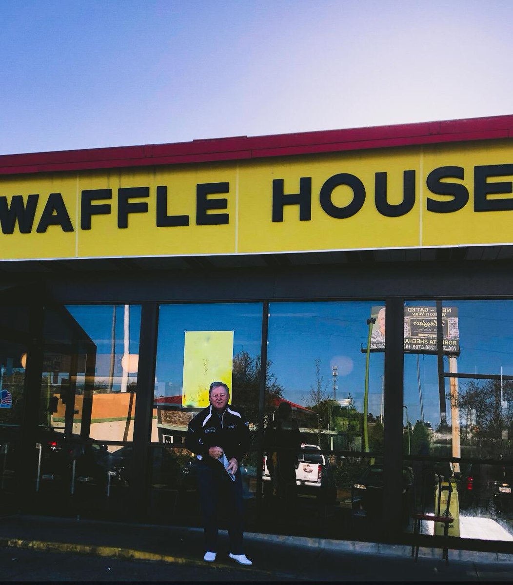 Ian Woosnam On Twitter Brilliant Waffle House Breakfast This Morning In Augusta Ga Thanks For The Tip Bubba Bubbawatson Wafflehouse Https T Co Canucehqin