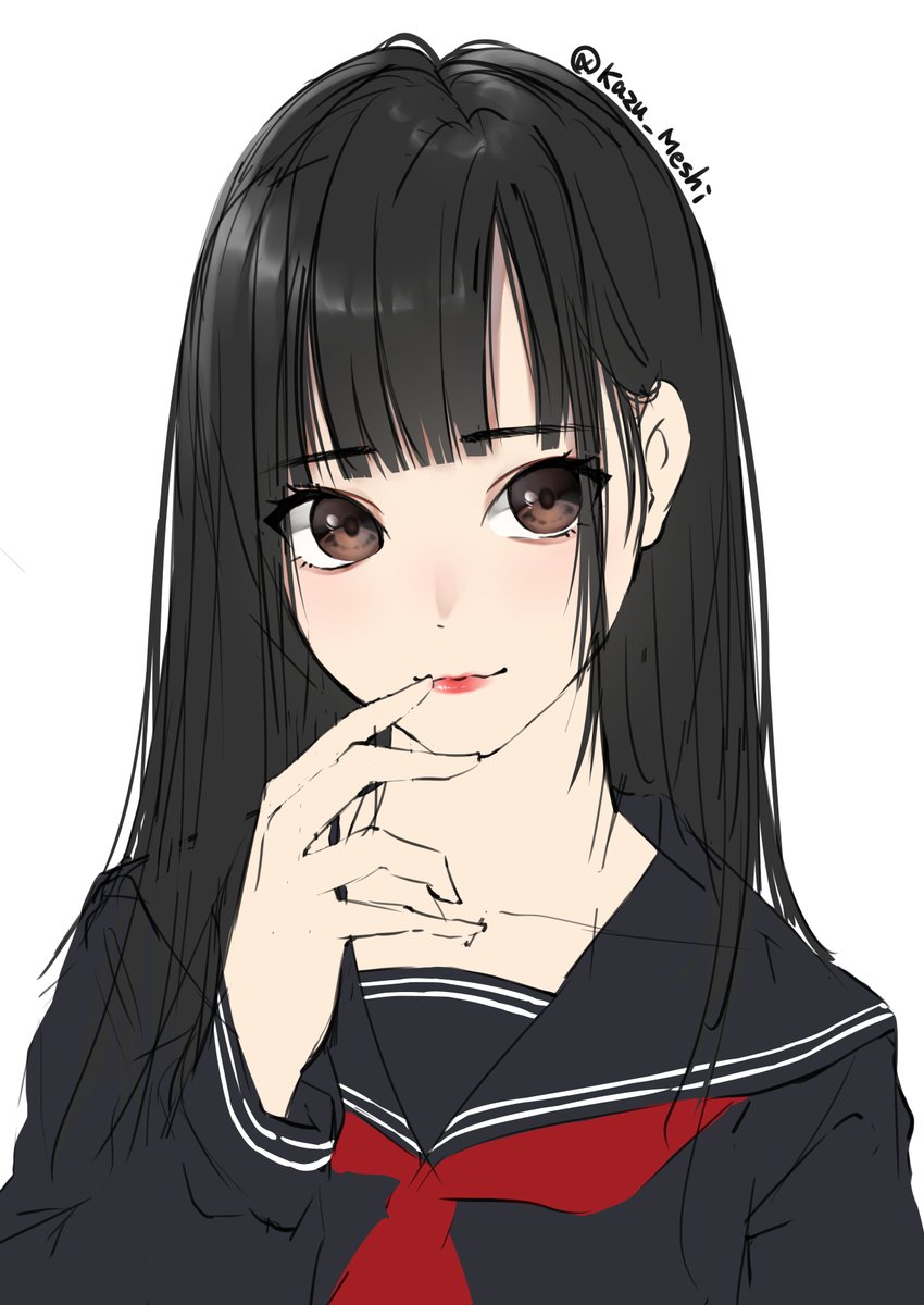 「びじんじぇーけーらくがき 」|めしだのイラスト