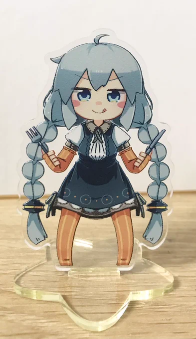 あかりちゃんアクスタが届いたよ?
今月中に出品するね 