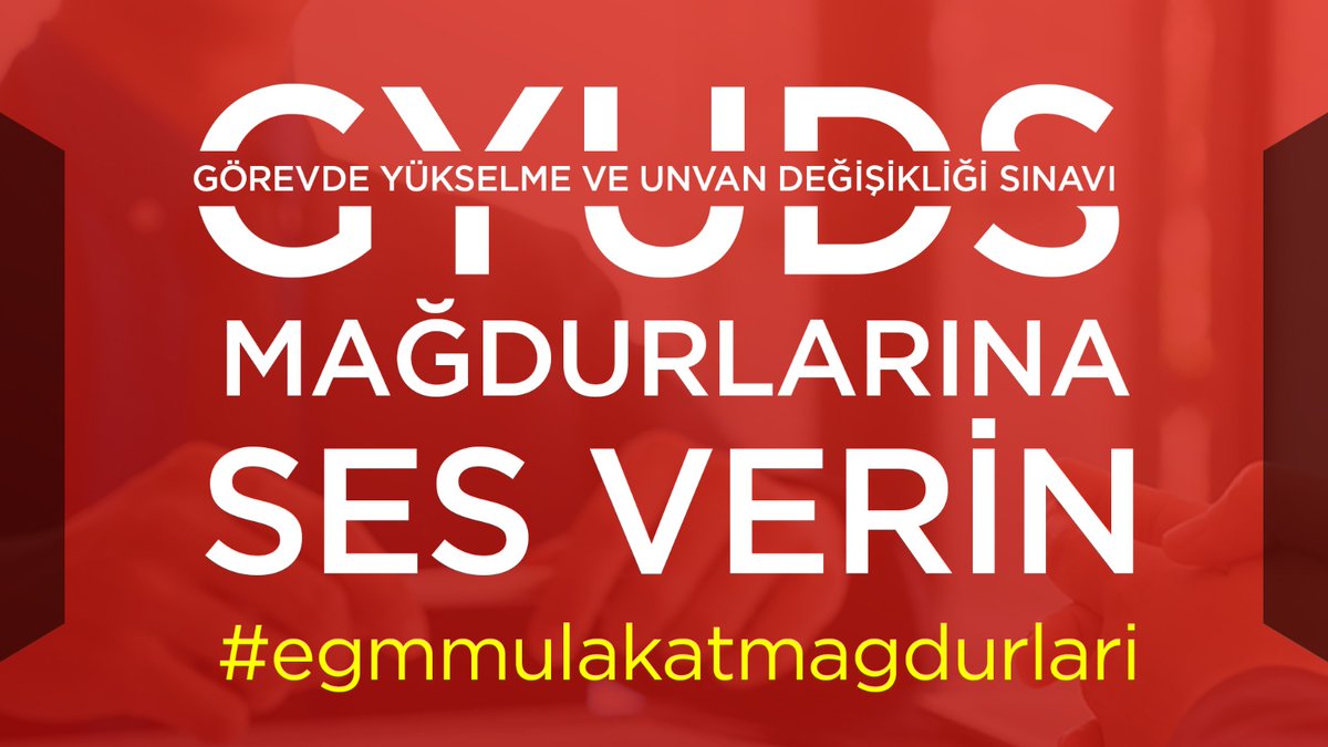 Yazılı sınavda 94 alarak derece yapan arkadaşlarımız sözlü sınavda düşük puan verilerek elenmesi edalet duygumuzu derinden yaralamıştır. Mülakatlar adil bir şekilde yenilensin 
@RTerdogan <a href="/tcbestepe/">T.C. Cumhurbaşkanlığı</a> <a href="/TC_icisleri/">T.C. İçişleri Bakanlığı</a> <a href="/EmniyetGM/">Türk Polis Teşkilatı</a> <a href="/ailevecalisma/">Cshabakanligi</a> 
#egmmulakatmagdurlari