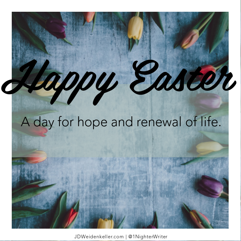 Hope all my Twitter Mutuals are doing whatever brings them joy today! #HappyEaster