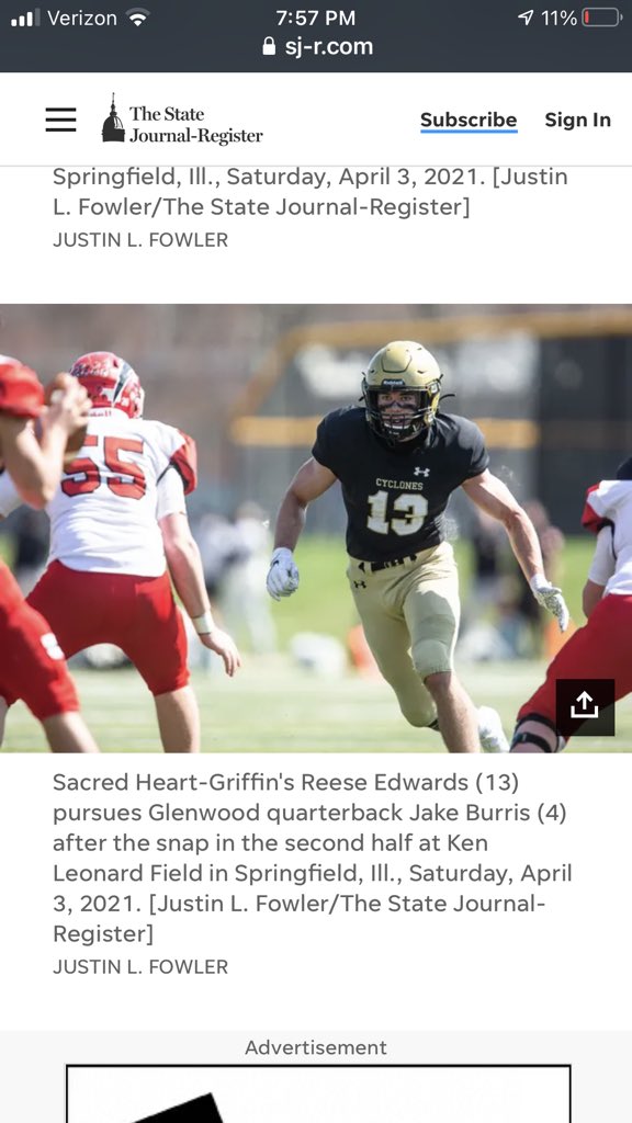 Thank you to @justinlfowler and the @SJRbreaking for the great photos and write up @SHGCyclones
