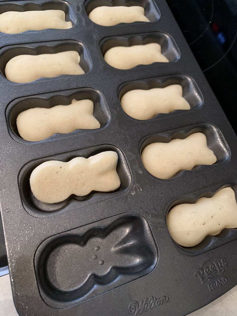 ferdalump's tweet image. Happy Easter from my Peep Pancake Breakfast! 🐰🥞