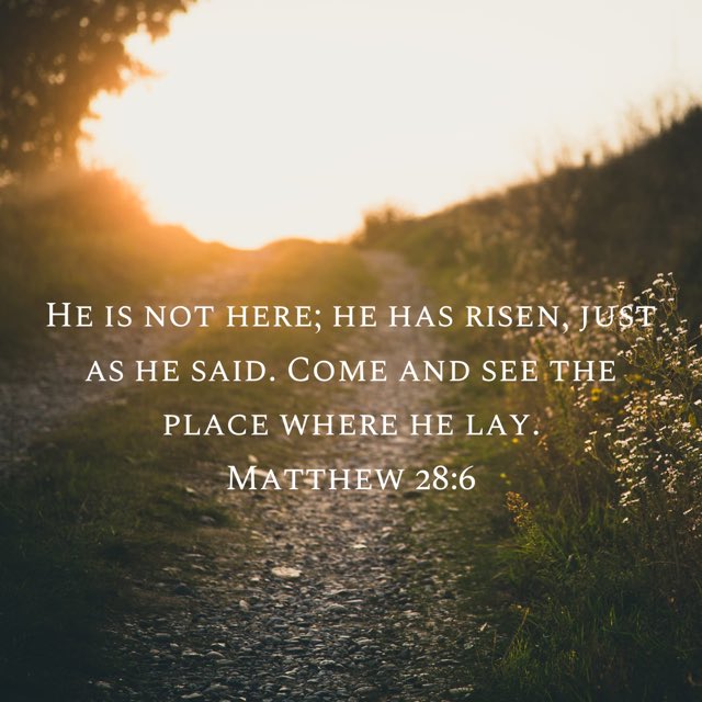 TypicalTerrie's tweet photo. May today bring the joy and hope that comes from knowing the love of the risen Jesus! https://t.co/EJfVF95pvj https://t.co/wle47pnxMc