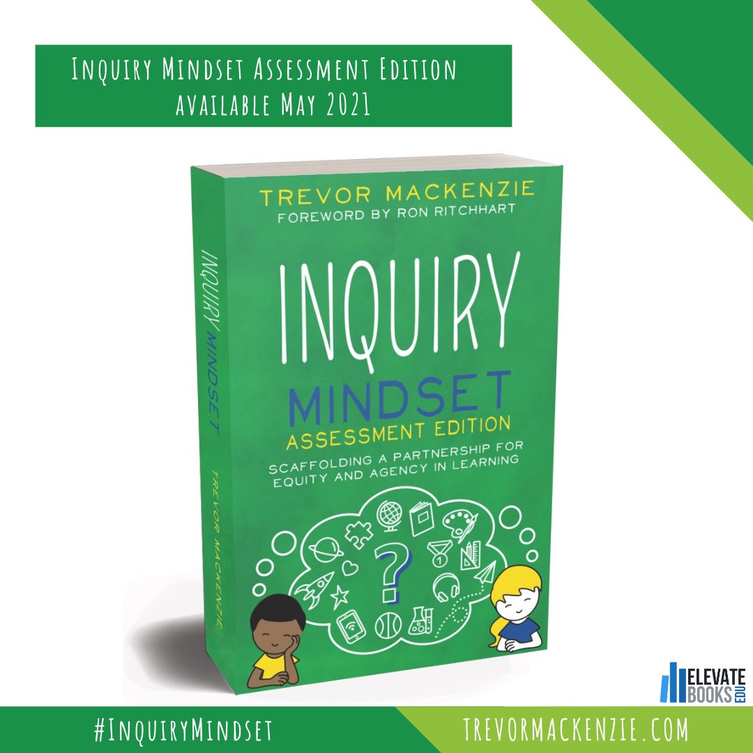 Here it is! #InquiryMindset Assessment Edition is coming in May!

This is the first time I’ve released the book cover &amp; shared the foreword contributor beyond my newsletter pals. Can’t wait to share more with you this throughout month✨

#aussieed #edchat #ukedchat #caedchat
