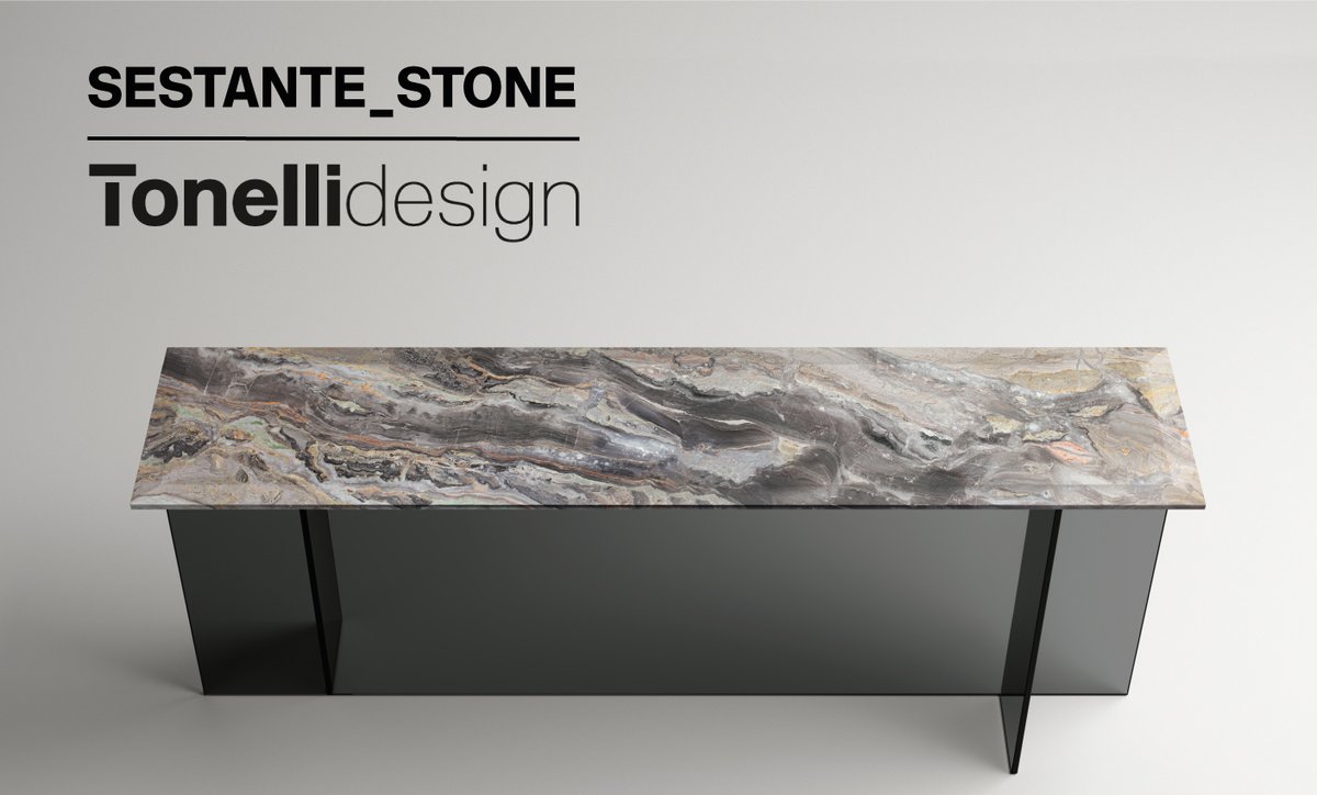 The SESTANTE _ STONE collection, created by Emilio Nanni, is characterized by a rigorous and essential design given by vertical, symmetrical and orthogonal structural elements.

Find out more:
> tonellidesign.com/products/low-t…

#tonellidesign #glassdesign #sestantestone