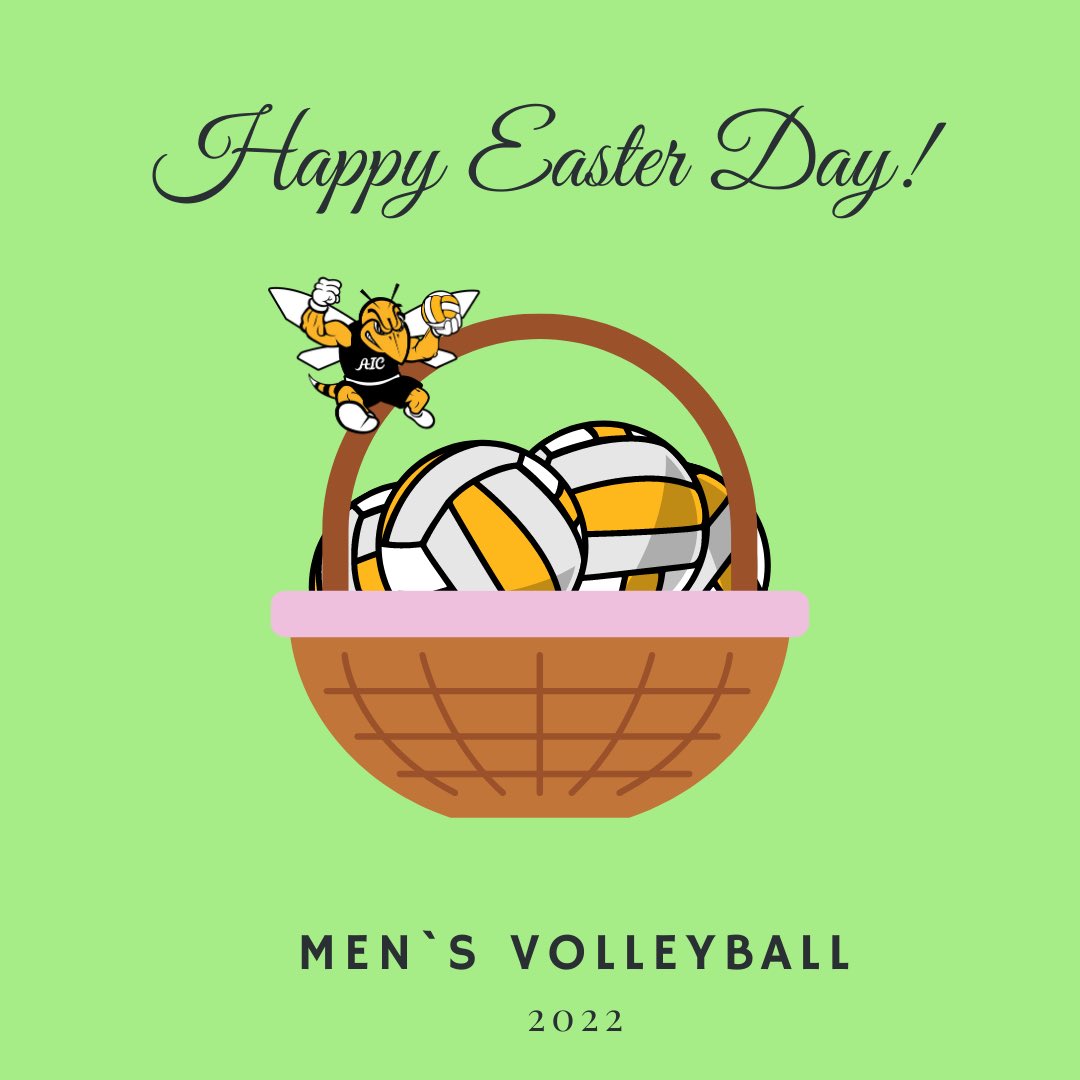 Happy Easter Day!

#AICommited
#OneHiveOneFamily
<a href="/NCAAMVB/">NCAA Men's Volleyball</a>