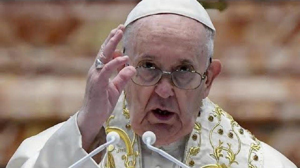 ️ البابا فرنسيس يشدد على تشارك اللقاحات ووقف الحروب في رسالة عيد الفصح