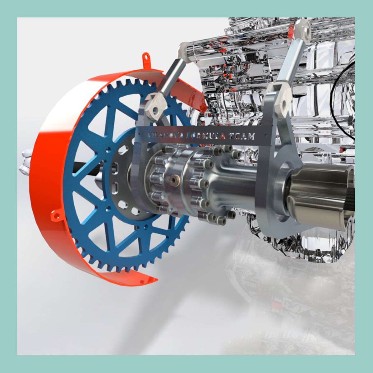 novaracingfs's tweet image. Desde el departamento de power nos llega un render de la transmisión💪!
Estad atentos a nuestras redes sociales! 📲🏁  #vftnonstop #formulastudent #formulastudentspain #VilanovaFormulaTeam #workingonmydream