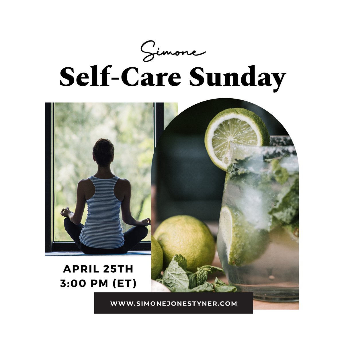 simonejtyner's tweet photo. This month’s theme is Mocktails and Meditation cuz you need to relax led by @healeravalaura. Then we’re making mocktails (or cocktails if you want to spike it) with @msmojitobartending!
🔗 to register https://t.co/WVGVZBwCr3 https://t.co/LMWe6cIBZf