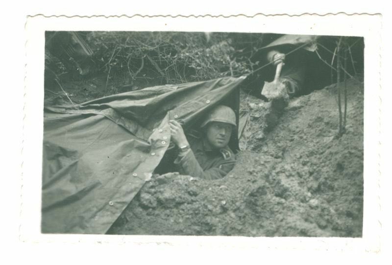 Finally some random pics. Pic 1 - Where’s the zeltbahn? Pic 2 - makeshift cover for Schützenloche.Pic 3 - In training....Pic 4 - A roomy 8 man. What’s odd though? 16)