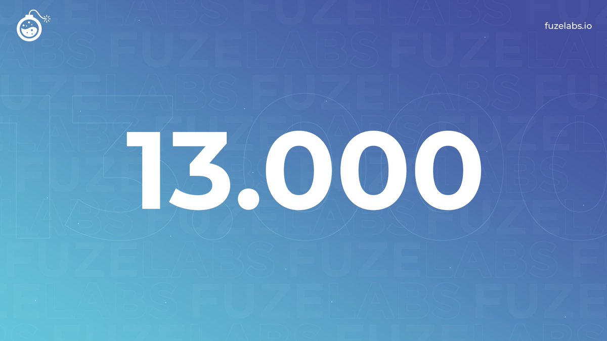 fuzelabsbot's tweet image. KABOOOM 🧨💥
OVER 13.000+ FOLLOWERS IN 24 HOURS! 👑
1. Activate our notifications 🔔
2. Retweet this tweet 📨
3. Follow us 🔑
We will send out DMs to winners for the beta of fuze!
We are ready to overtake the retail store market!
Are you ready? 👀