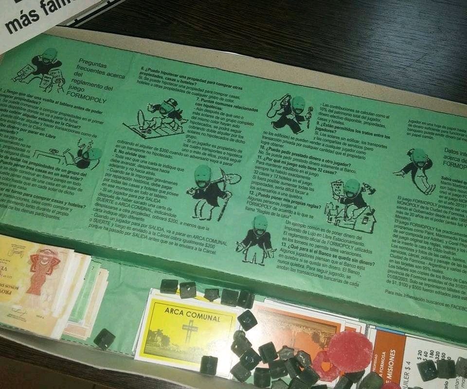 eltoxicofsa's tweet photo. en Formosa no se juega monopoly, jugamos FORMOPOLY https://t.co/QwkYLcgoJJ
