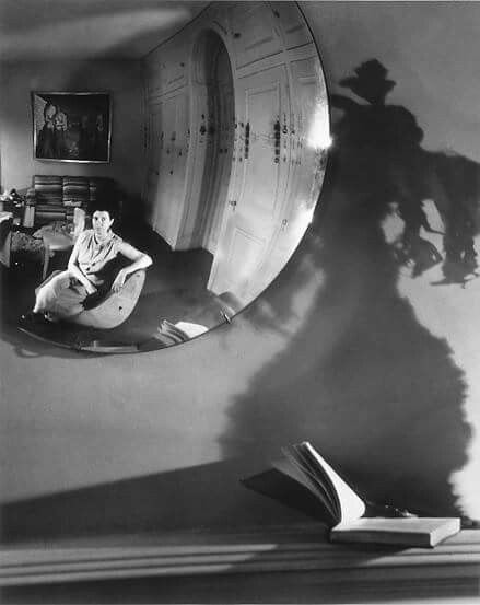 Peggy Guggenheim (1945), by André Kertész